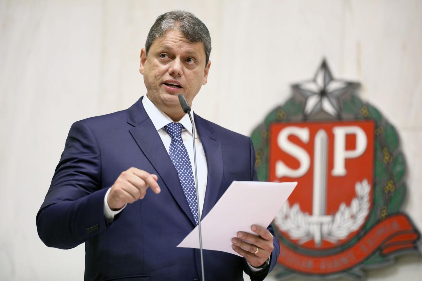 Tarcísio de Freitas é reeleito governador do Estado de SP
