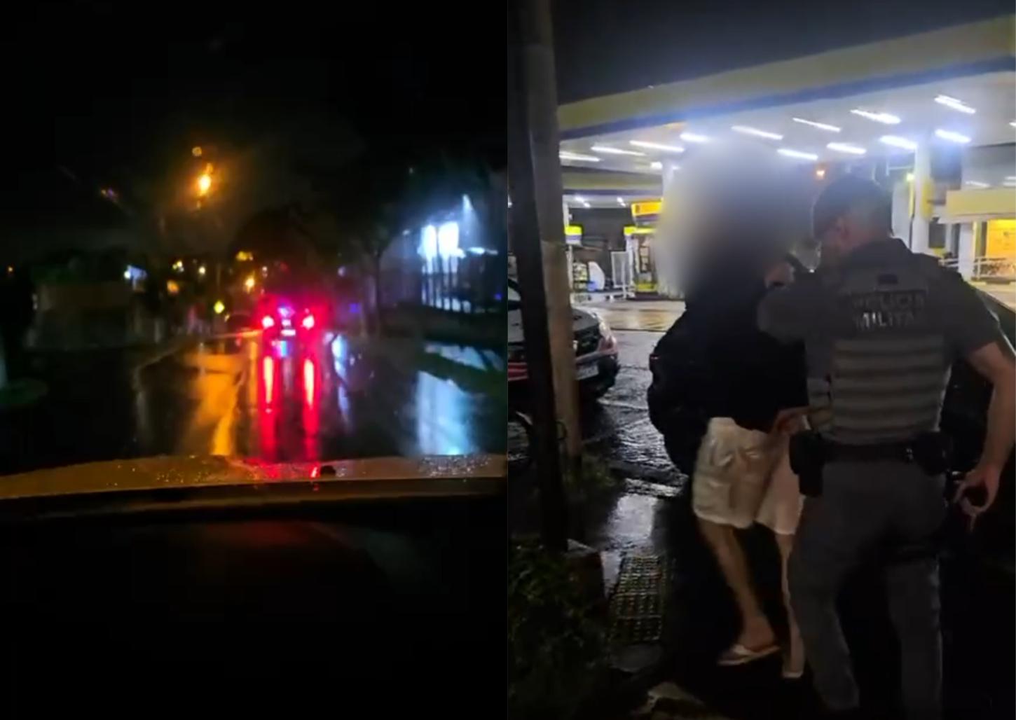 Traficante é detido pela PM após fuga alucinada durante a madrugada 