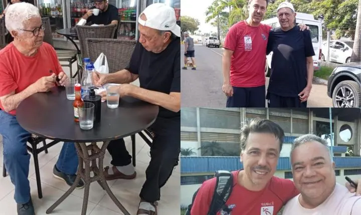  12 horas antes do jogo Helinho Garcia diz 