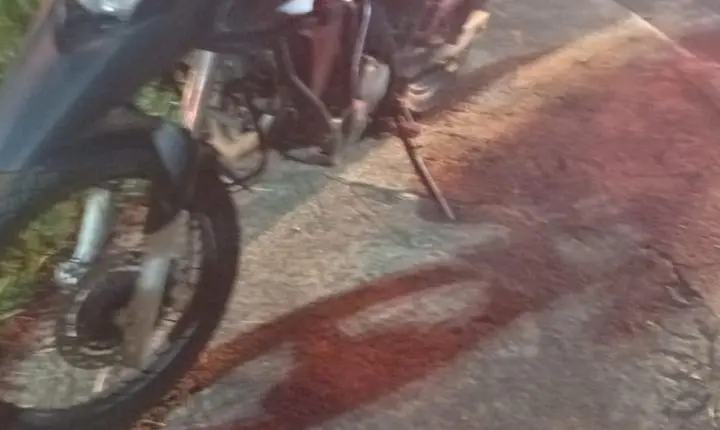 Acidente em rotatória do Parque do Horto deixa duas pessoas feridas