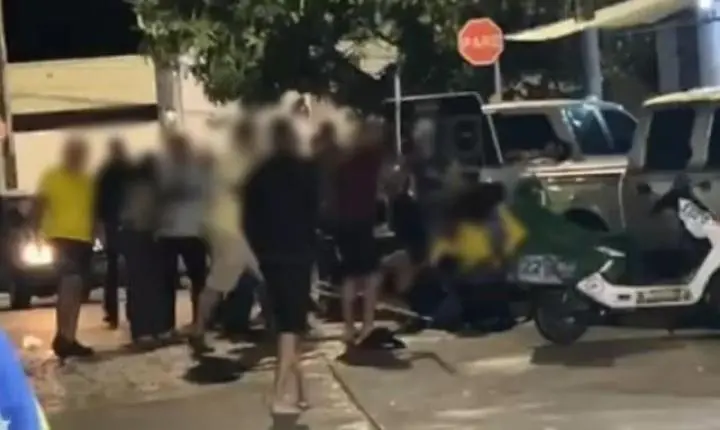 Briga generalizada com golpes de muleta é registrada em Pedregulho