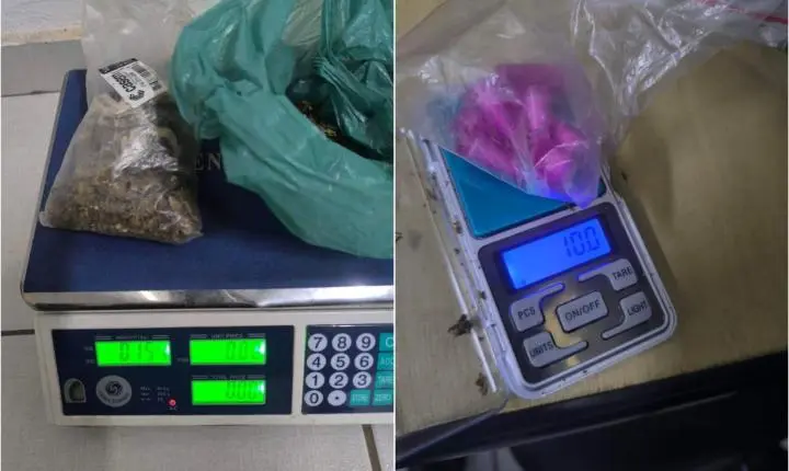 Policiais militares localizam maconha, haxixe e cocaína no Jardim Cambuí