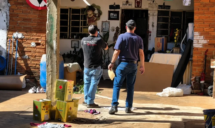 Casa de família sequestrada é invadida e furtada no Jardim Aeroporto 