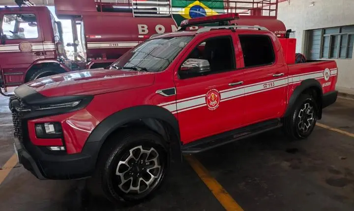 Corpo de Bombeiros recebe nova viatura com investimentos de R$ 249 mil