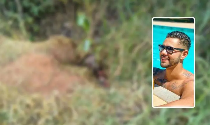 Corpo de cabeleireiro é encontrado coberto com placas de grama 