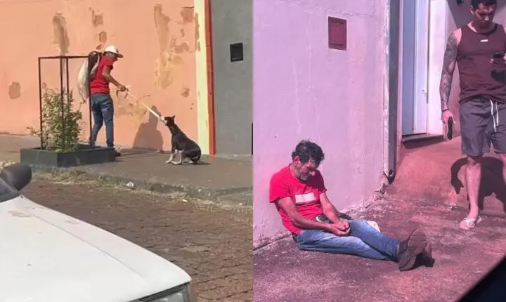 Delegado de folga prende homem por maus-tratos contra cachorro