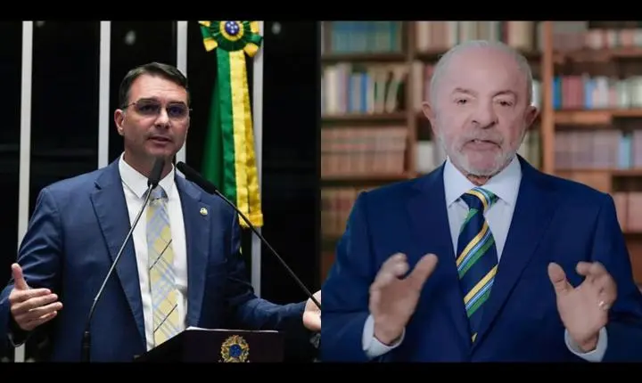 Flávio Bolsonaro vence Lula no 1º turno na disputa pela presidência 
