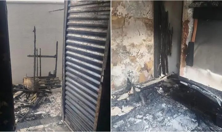 Fogo em residência no City Petrópolis é controlado por moradores