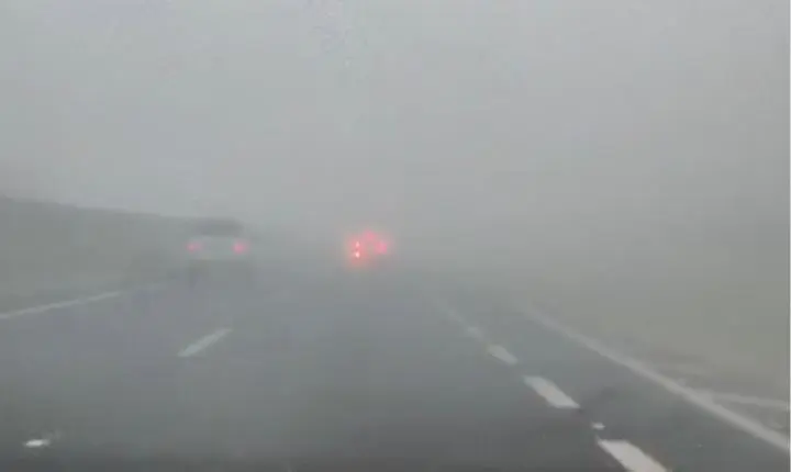 Franca amanhece sob forte neblina; assista   