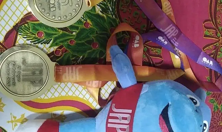 Francano conquista duas medalhas de ouro nos Jogos da Advocacia