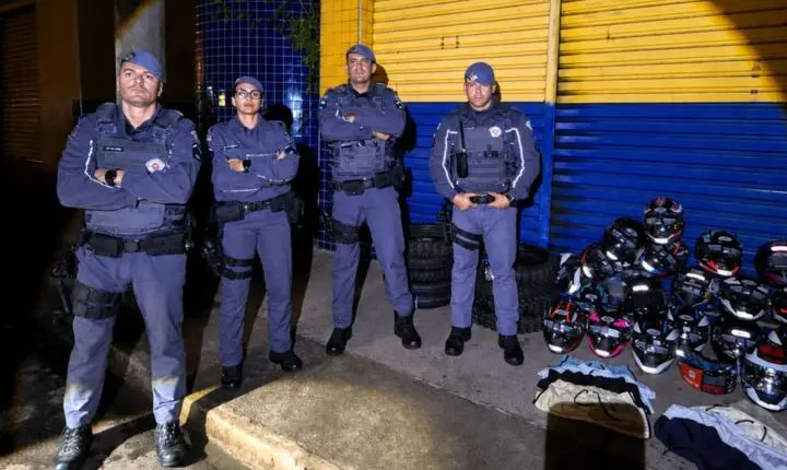 Furto é frustrado e produtos são recuperados por policiais militares