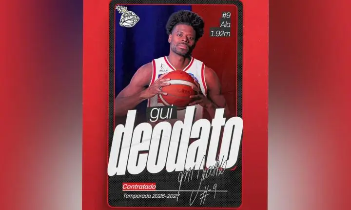 Gui Deodato é anunciado como novo reforço do Franca Basquete