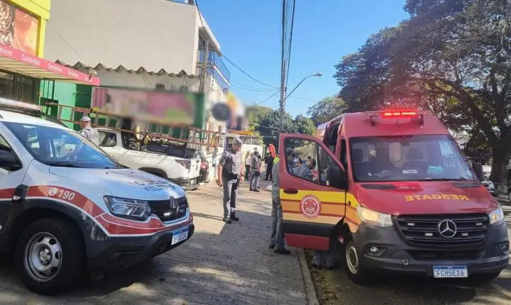 Homem é esfaqueado por mulher na porta de loja na avenida Major Nicácio
