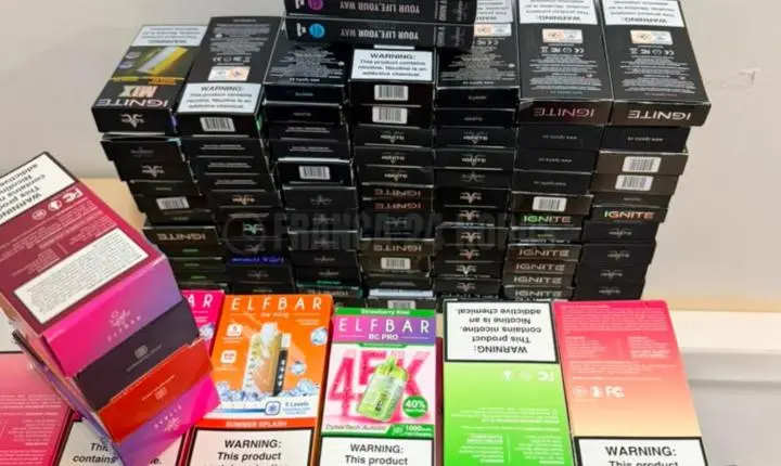 Homem é preso por contrabando de cigarros eletrônicos em Jeriquara