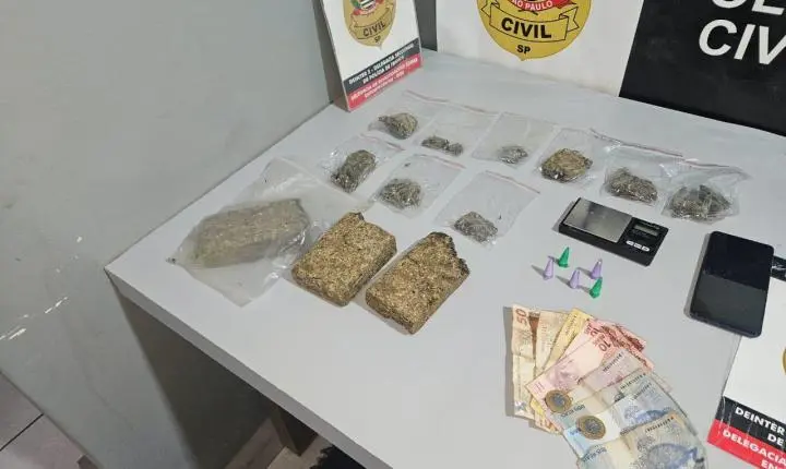 Homem é preso por tráfico de drogas no Parque do Horto