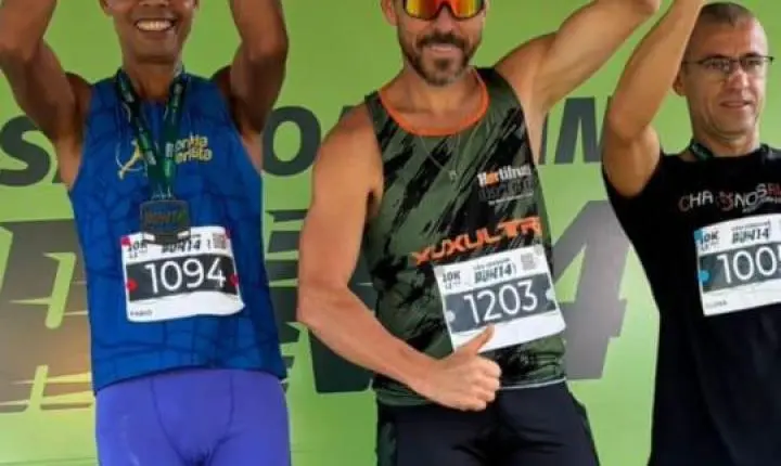 Policiais militares se destacam em corrida de rua em Franca