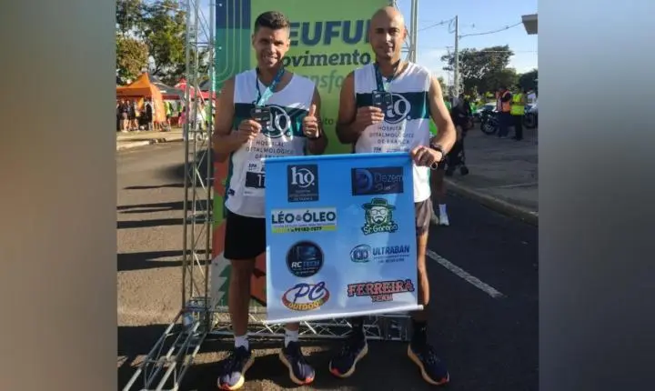 Policiais militares se destacam em corrida de rua em Franca