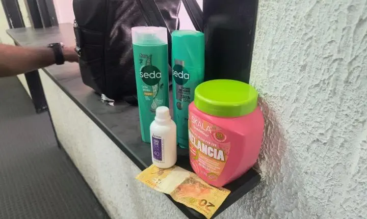 Jovem é detida por furto em mini-box onde trabalhava há dois dias