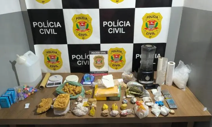 DISE prende traficante no Portinari com drogas avaliadas em meio milhão