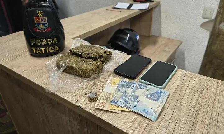 Traficantes são presos e apreendidos pela Força Tática no Progresso