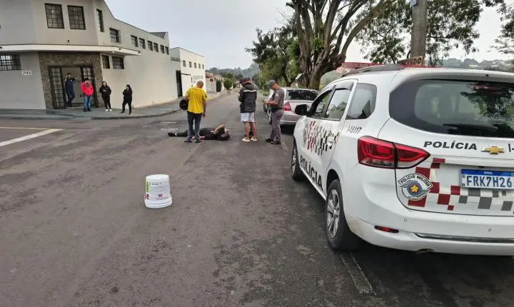 Motociclista fica ferido em acidente no bairro Nova Franca 