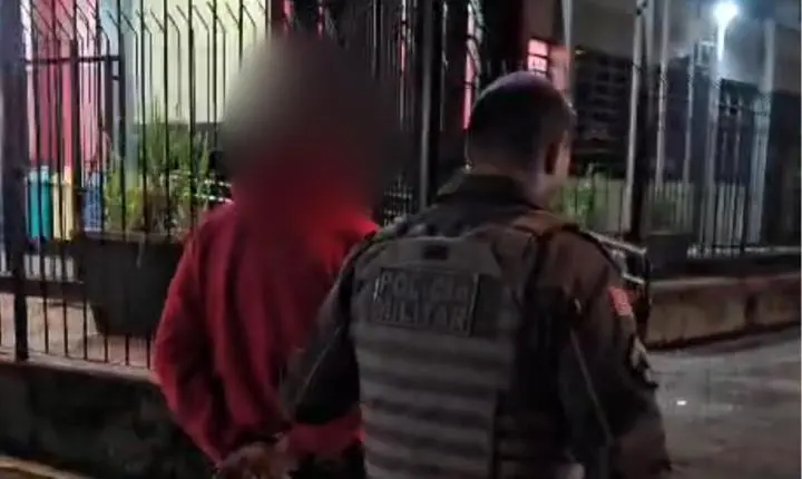 Ladrão é capturado por policiais militares na vila Santa Cruz 