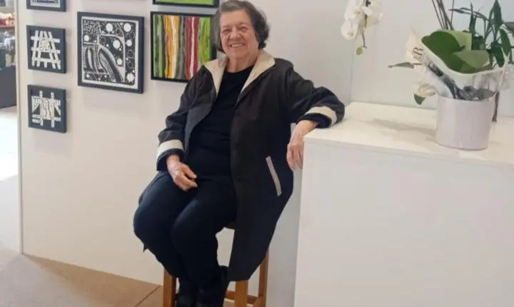 Maria Helena Silvestre expõe artes no shopping 