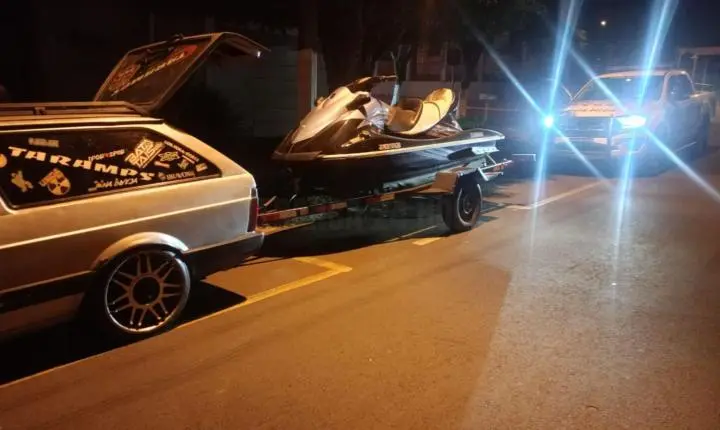  Moto aquática furtada no Cambuí é recuperada pela PM no Aeroporto