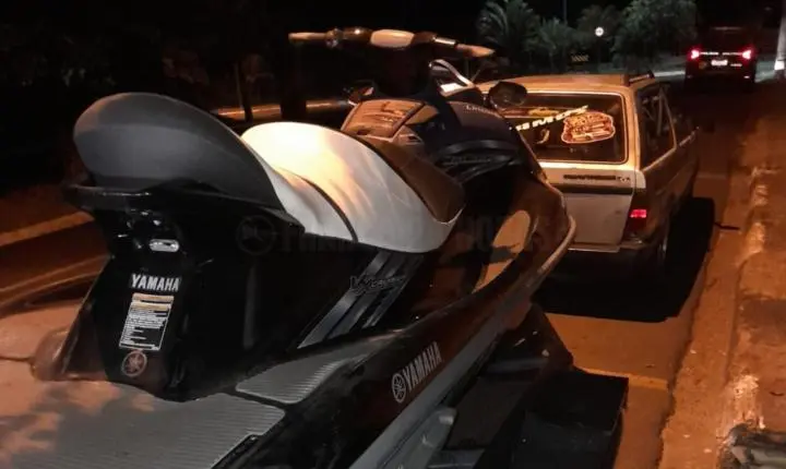  Moto aquática furtada no Cambuí é recuperada pela PM no Aeroporto