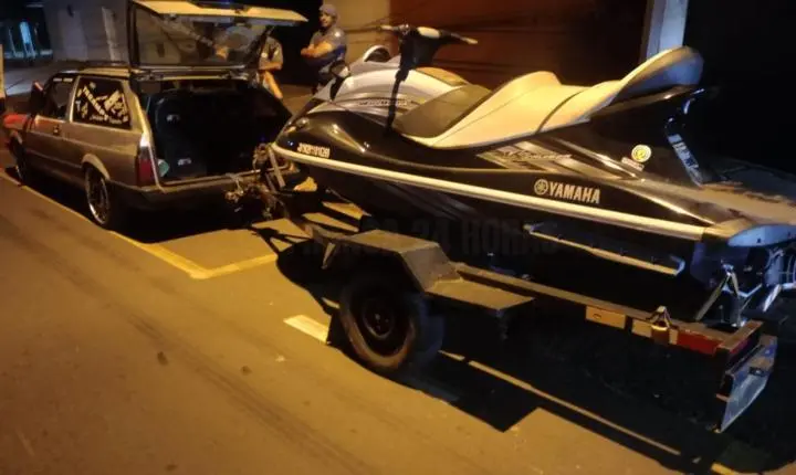  Moto aquática furtada no Cambuí é recuperada pela PM no Aeroporto