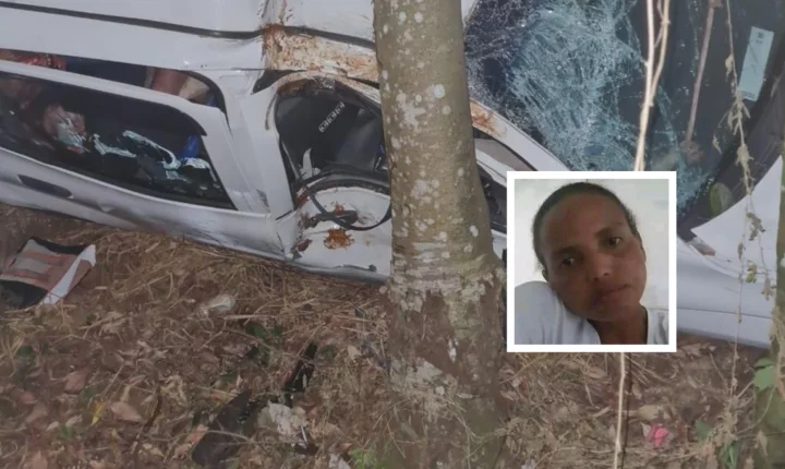 Mulher que morreu em acidente será sepultada nesta segunda-feira (4)