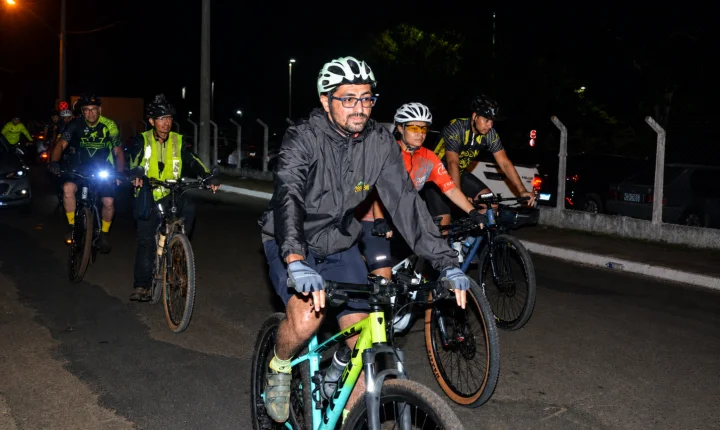 Nesta quinta-feira (18) tem passeio ciclístico noturno e no domingo rural