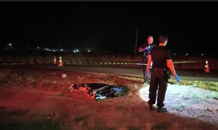 Homem morre atropelado na rodovia João Traficante