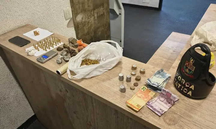 Força Tática prende traficante no Parque Vicente Leporace 