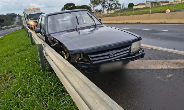 Motorista embriagado se envolve em acidente na Portinari