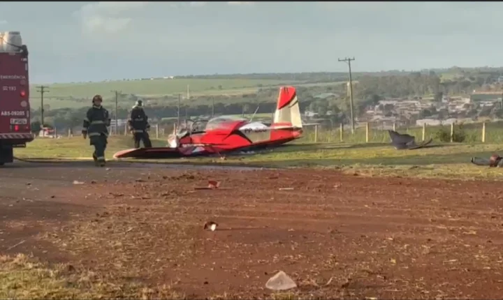 Avião cai na região de Franca e deixa dois mortos