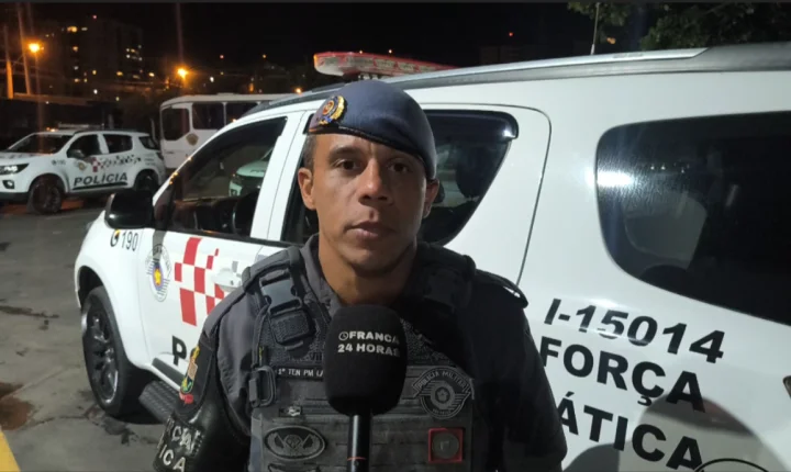 Operação da Força Tática termina com um apreendido e três presos em Franca 