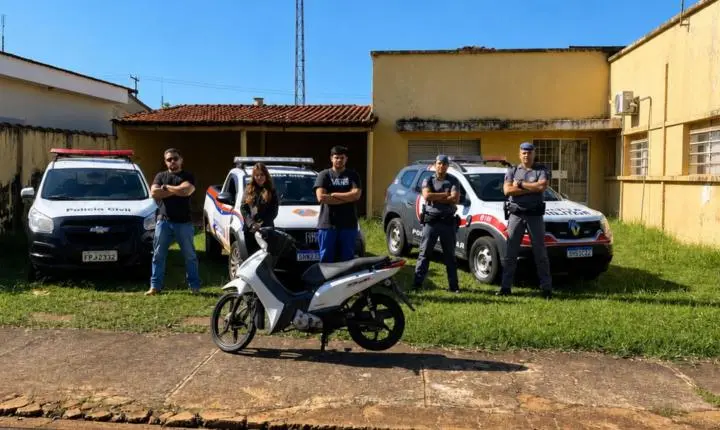 Operação apreende pés de maconha e recupera moto em São José da Bela Vista