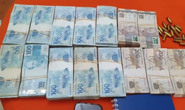 Operação: PF apreende arma e R$ 200 mil contra crimes eleitorais em Franca