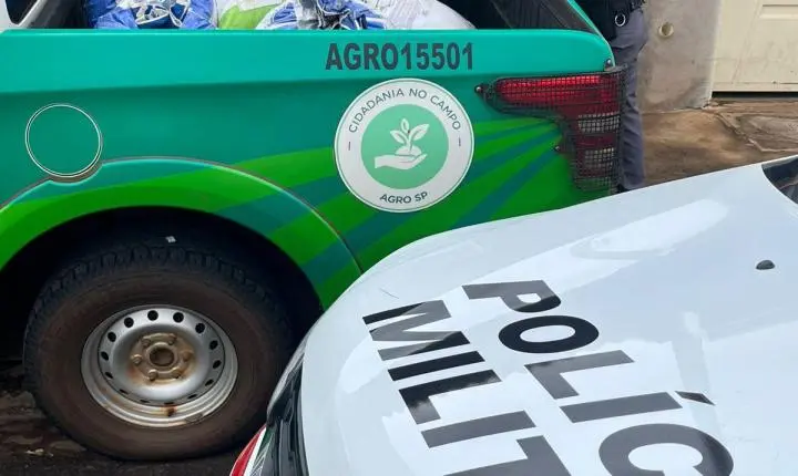 PM recupera sacas de café furtada e prende dois em flagrante em Cristais Paulista