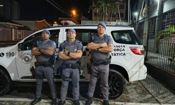 Policiais da Força Tática capturam ladrão em avenida do Jardim Luiza I