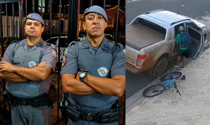 Policiais militares localizam ladrão que furtou objetos em caminhonete