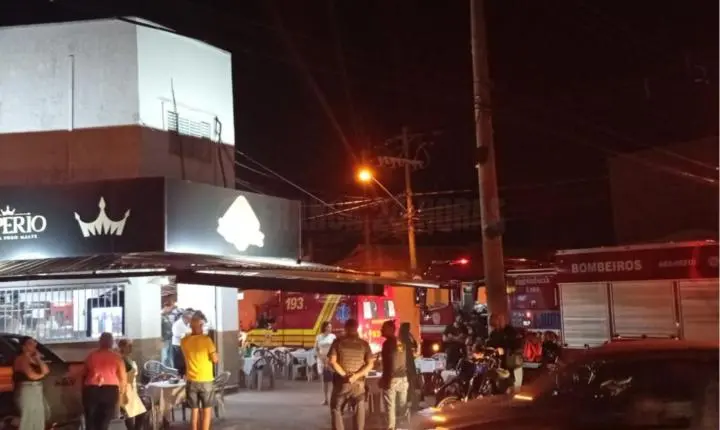 Princípio de incêndio em pizzaria mobiliza o Corpo de Bombeiros 