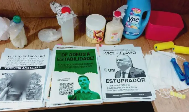 Quatro são detidos pela PM por crime eleitoral no Centro de Franca 