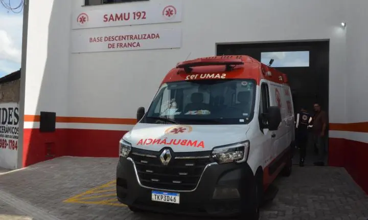 Samu inaugura base descentralizada na zona sul de Franca