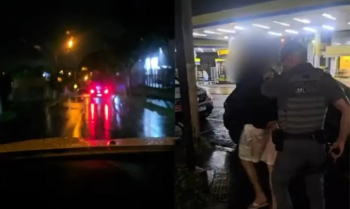 Traficante é detido pela PM após fuga alucinada durante a madrugada 