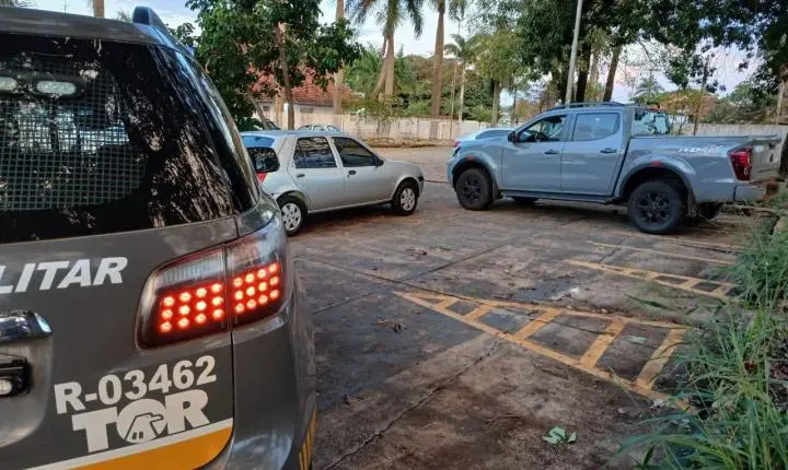 Trio é detido em Batatais após furto de caminhonete em Franca