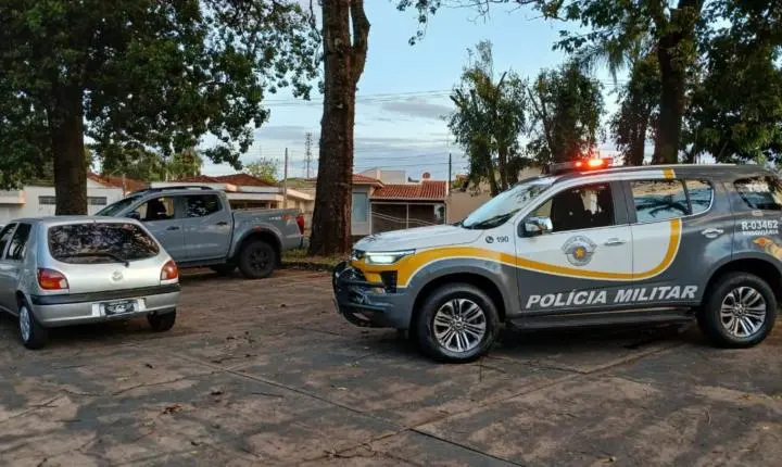 Trio é detido em Batatais após furto de caminhonete em Franca