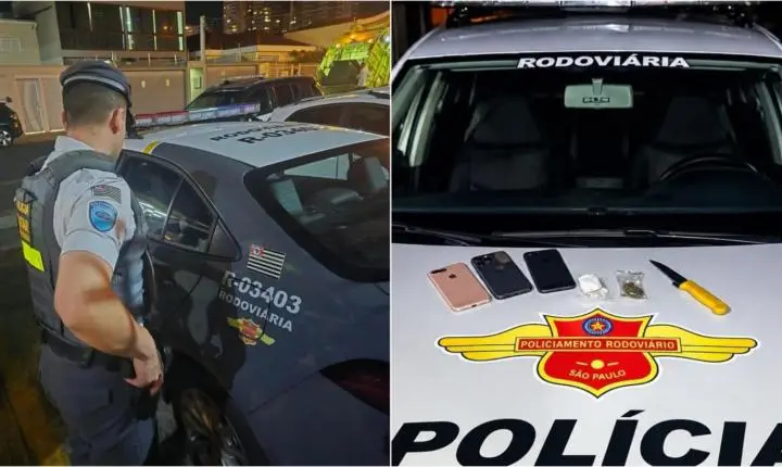 Trio é preso após tentativa de roubo a posto de combustíveis em Franca